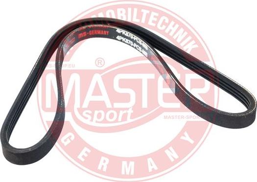 MASTER-SPORT GERMANY 4PK870-PCS-MS - Cinghia Poly-V autozon.pro