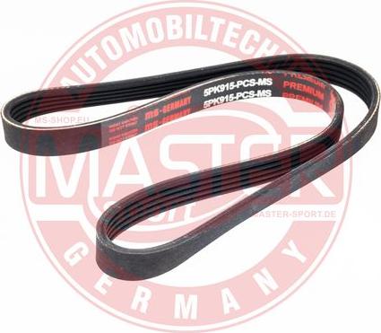 MASTER-SPORT GERMANY 5PK915-PCS-MS - Cinghia Poly-V autozon.pro