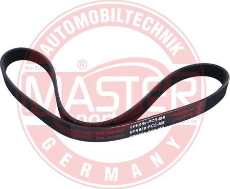 MASTER-SPORT GERMANY 6PK950-PCS-MS - Cinghia Poly-V autozon.pro