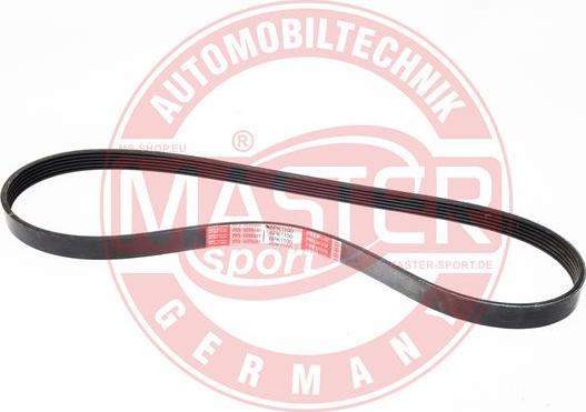 MASTER-SPORT GERMANY 6PK1100-PCS-MS - Cinghia Poly-V autozon.pro