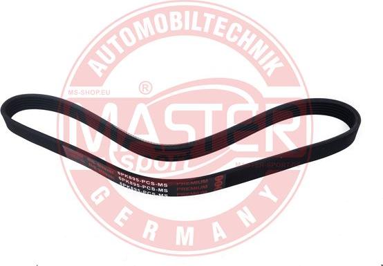 MASTER-SPORT GERMANY 6PK895-PCS-MS - Cinghia Poly-V autozon.pro