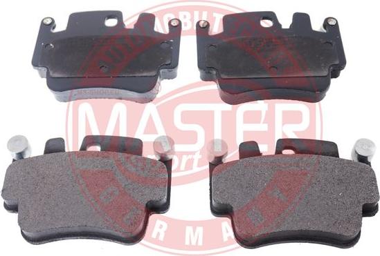 MASTER-SPORT GERMANY 13046049872N-SET-MS - Kit pastiglie freno, Freno a disco autozon.pro