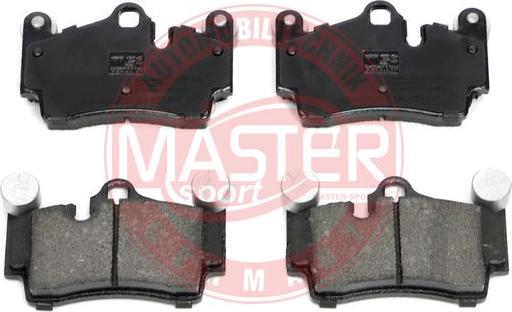 MASTER-SPORT GERMANY 13046049762N-SET-MS - Kit pastiglie freno, Freno a disco autozon.pro