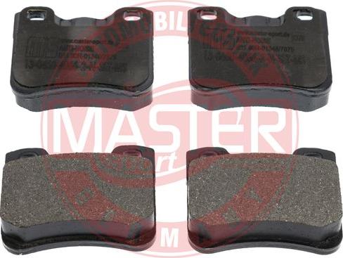 MASTER-SPORT GERMANY 13046040662N-SET-MS - Kit pastiglie freno, Freno a disco autozon.pro