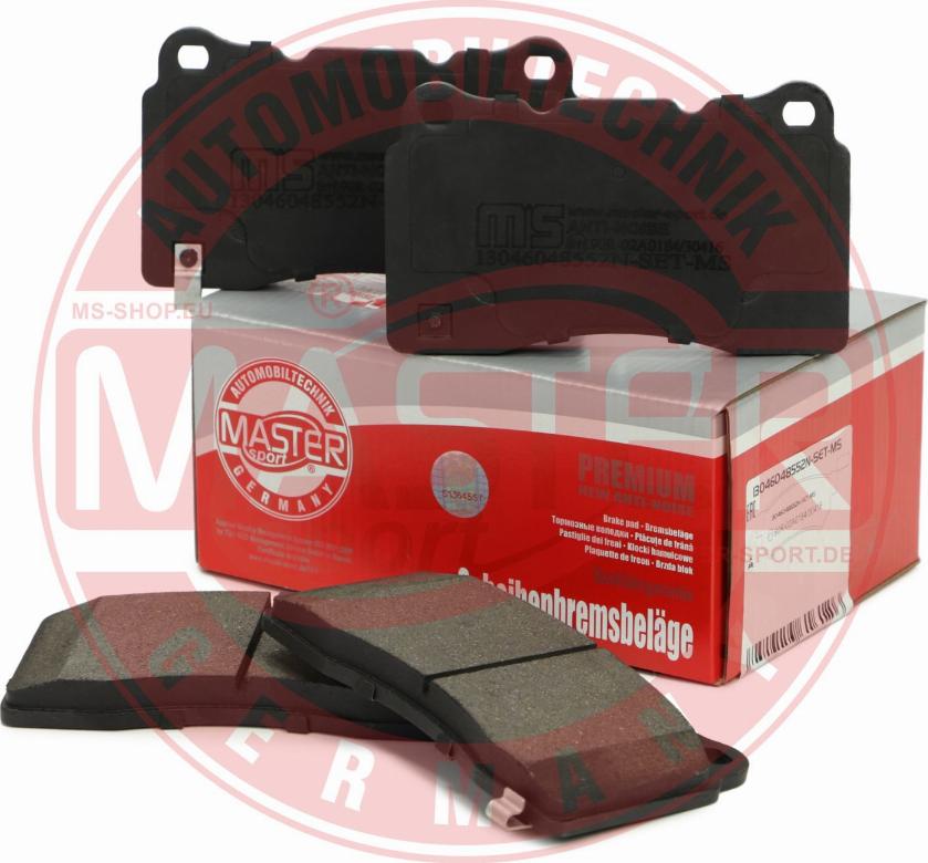 MASTER-SPORT GERMANY 13046048552N-SET-MS - Kit pastiglie freno, Freno a disco autozon.pro