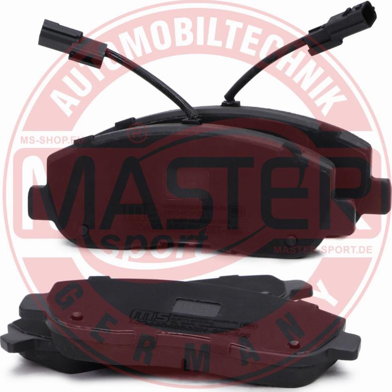 MASTER-SPORT GERMANY 13046048562N-SET-MS - Kit pastiglie freno, Freno a disco autozon.pro