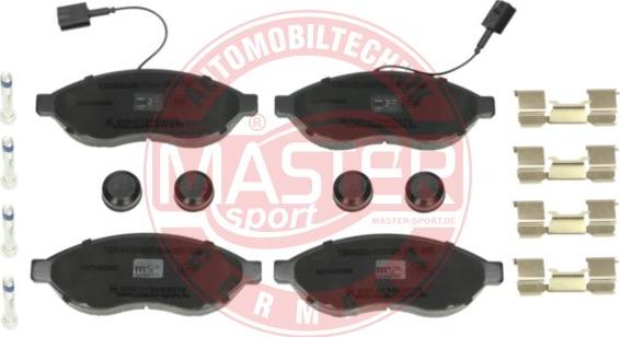 MASTER-SPORT GERMANY 13046048092N-SET-MS - Kit pastiglie freno, Freno a disco autozon.pro