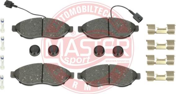 MASTER-SPORT GERMANY 13046048092N-SET-MS - Kit pastiglie freno, Freno a disco autozon.pro