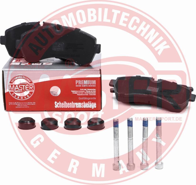 MASTER-SPORT GERMANY 13046048272N-SET-MS - Kit pastiglie freno, Freno a disco autozon.pro