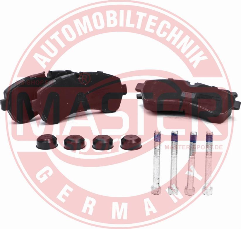 MASTER-SPORT GERMANY 13046048272N-SET-MS - Kit pastiglie freno, Freno a disco autozon.pro