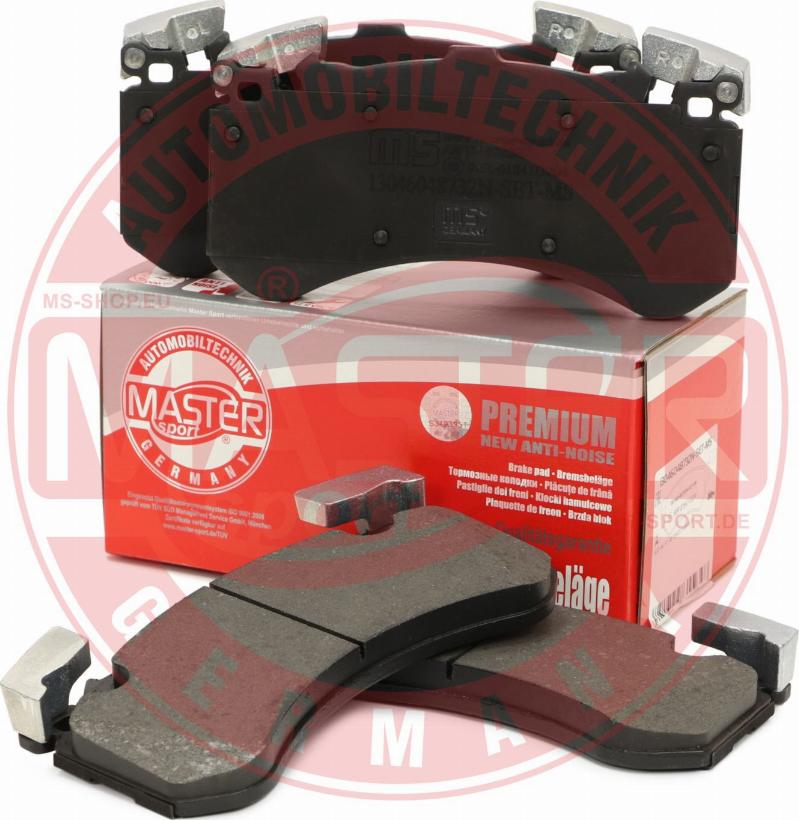 MASTER-SPORT GERMANY 13046048732N-SET-MS - Kit pastiglie freno, Freno a disco autozon.pro