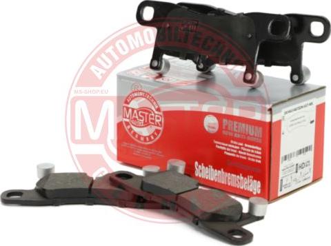 MASTER-SPORT GERMANY 13046048722N-SET-MS - Kit pastiglie freno, Freno a disco autozon.pro