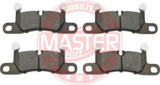 MASTER-SPORT GERMANY 13046048722N-SET-MS - Kit pastiglie freno, Freno a disco autozon.pro