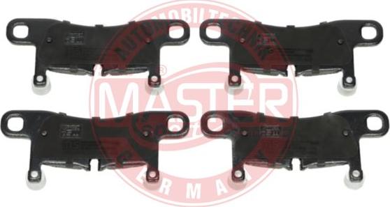 MASTER-SPORT GERMANY 13046048722N-SET-MS - Kit pastiglie freno, Freno a disco autozon.pro