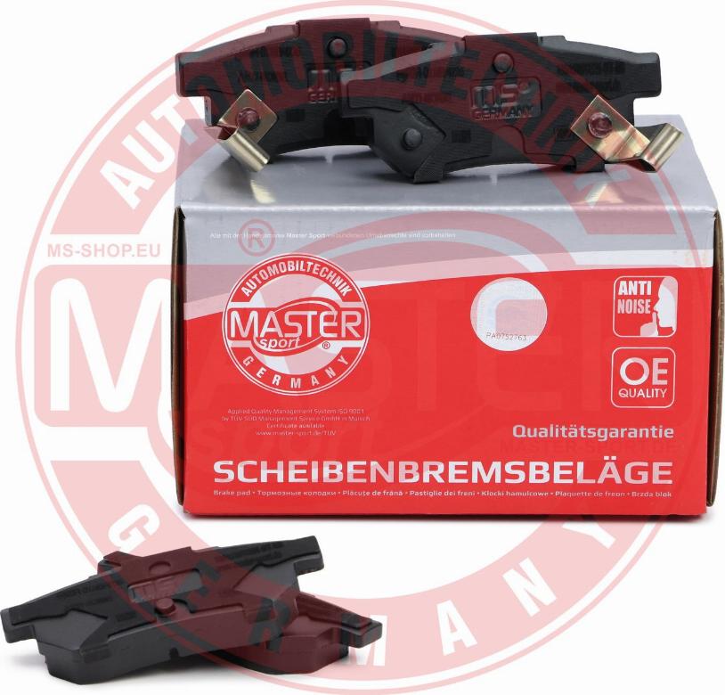 MASTER-SPORT GERMANY 13046059982N-SET-MS - Kit pastiglie freno, Freno a disco autozon.pro