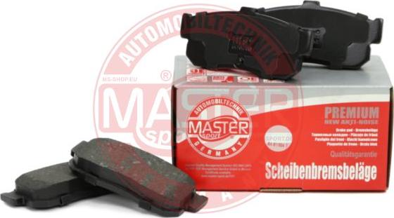 MASTER-SPORT GERMANY 13046059832N-SET-MS - Kit pastiglie freno, Freno a disco autozon.pro