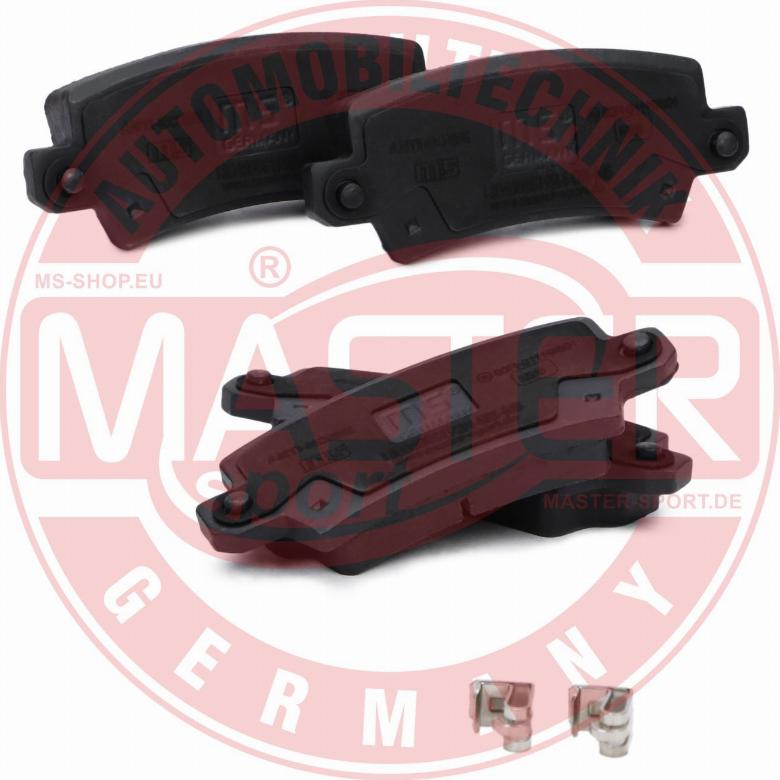 MASTER-SPORT GERMANY 13046058192N-SET-MS - Kit pastiglie freno, Freno a disco autozon.pro