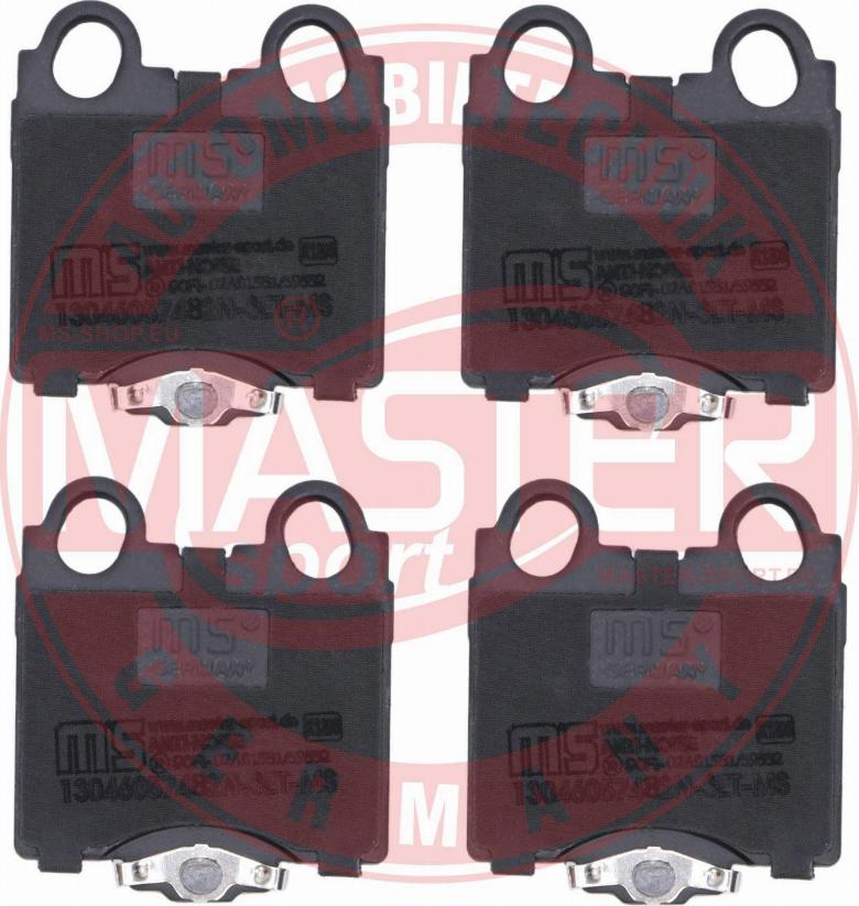 MASTER-SPORT GERMANY 13046057482N-SET-MS - Kit pastiglie freno, Freno a disco autozon.pro