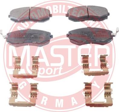 MASTER-SPORT GERMANY 13046057872N-SET-MS - Kit pastiglie freno, Freno a disco autozon.pro