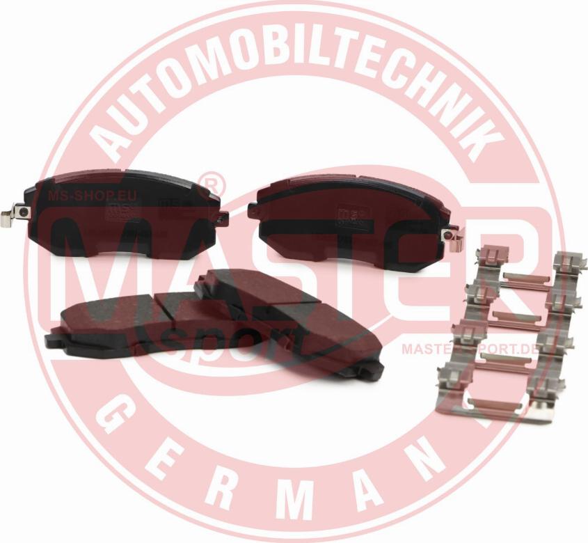 MASTER-SPORT GERMANY 13046057872N-SET-MS - Kit pastiglie freno, Freno a disco autozon.pro