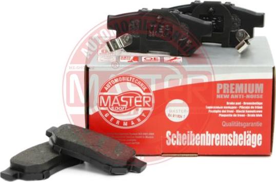 MASTER-SPORT GERMANY 13046057312N-SET-MS - Kit pastiglie freno, Freno a disco autozon.pro