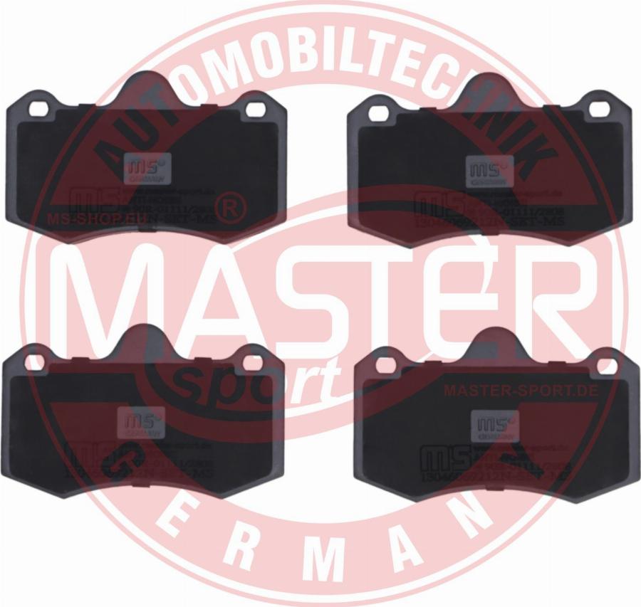 MASTER-SPORT GERMANY 13046069212N-SET-MS - Kit pastiglie freno, Freno a disco autozon.pro