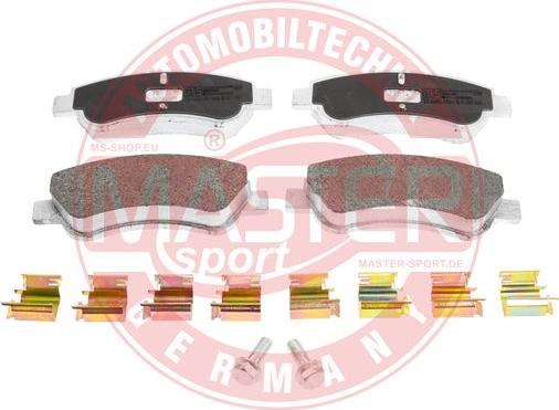 MASTER-SPORT GERMANY 13046039942K-SET-MS - Kit pastiglie freno, Freno a disco autozon.pro