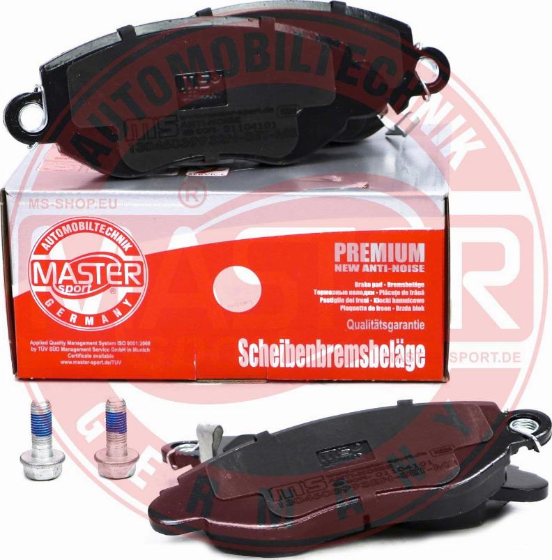 MASTER-SPORT GERMANY 13046039932N-SET-MS - Kit pastiglie freno, Freno a disco autozon.pro