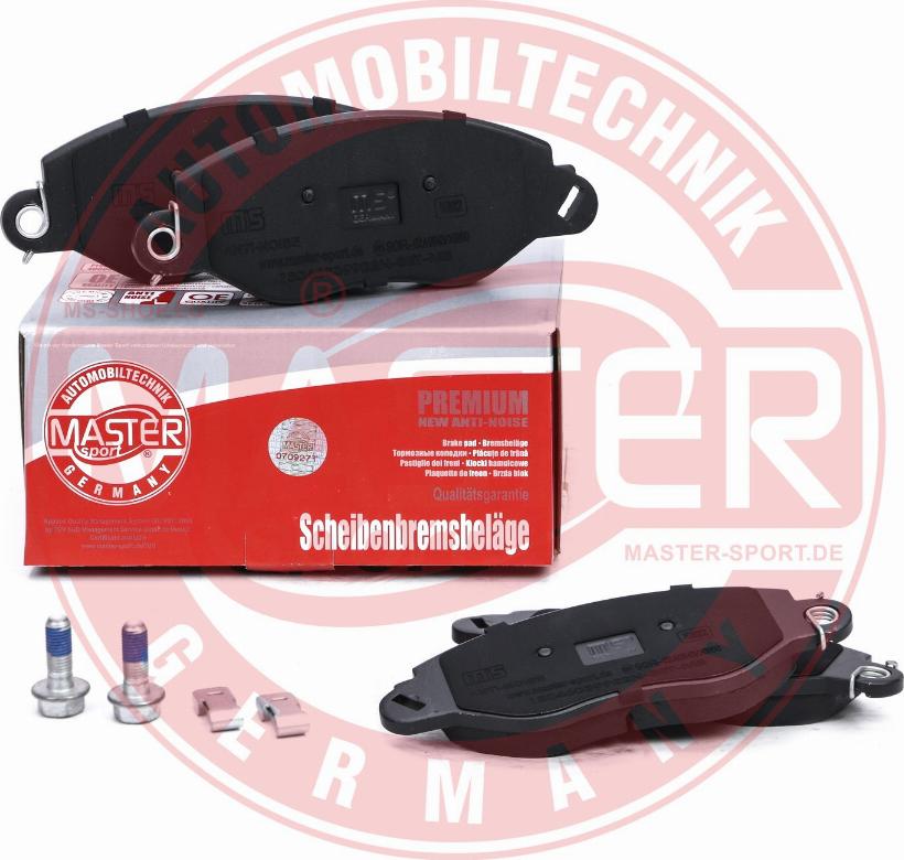 MASTER-SPORT GERMANY 13046039922N-SET-MS - Kit pastiglie freno, Freno a disco autozon.pro