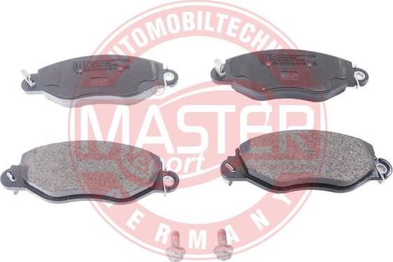 MASTER-SPORT GERMANY 13046039922N-SET-MS - Kit pastiglie freno, Freno a disco autozon.pro