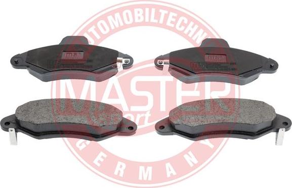 MASTER-SPORT GERMANY 13046039652N-SET-MS - Kit pastiglie freno, Freno a disco autozon.pro