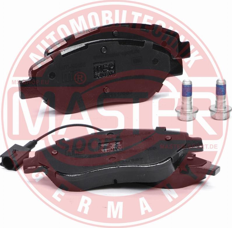 MASTER-SPORT GERMANY 13046039842N-SET-MS - Kit pastiglie freno, Freno a disco autozon.pro