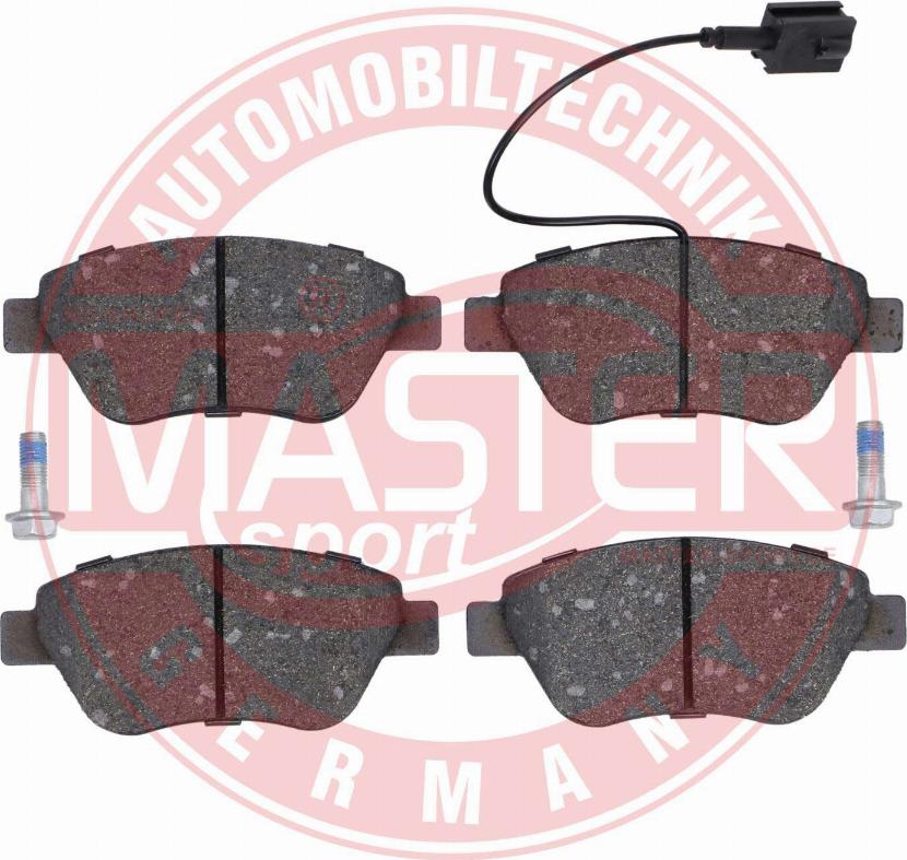 MASTER-SPORT GERMANY 13046039822N-SET-MS - Kit pastiglie freno, Freno a disco autozon.pro