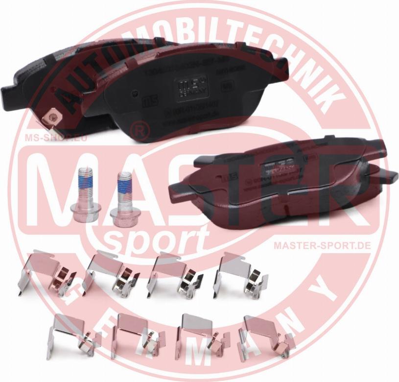 MASTER-SPORT GERMANY 13046038402N-SET-MS - Kit pastiglie freno, Freno a disco autozon.pro