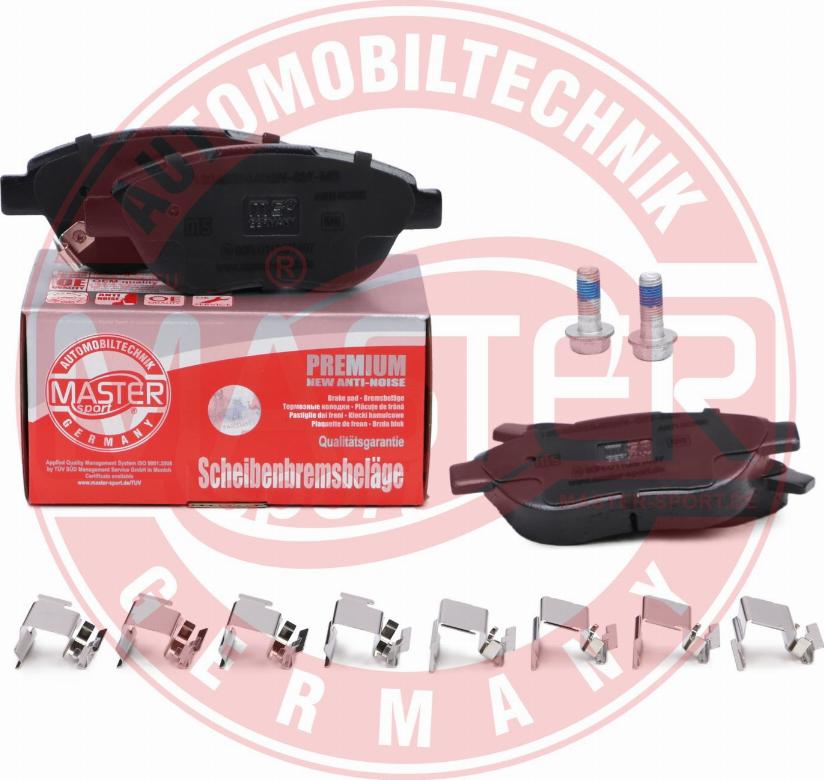 MASTER-SPORT GERMANY 13046038402N-SET-MS - Kit pastiglie freno, Freno a disco autozon.pro