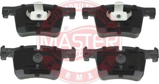 MASTER-SPORT GERMANY 13046038572N-SET-MS - Kit pastiglie freno, Freno a disco autozon.pro