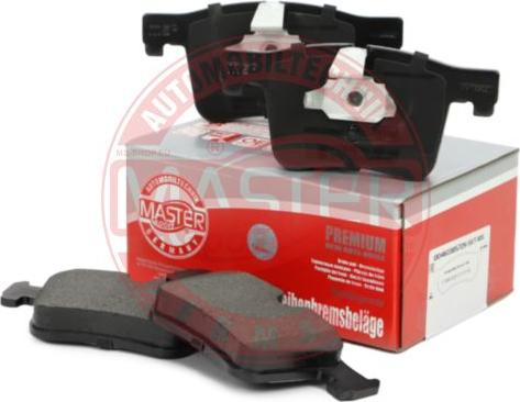 MASTER-SPORT GERMANY 13046038572N-SET-MS - Kit pastiglie freno, Freno a disco autozon.pro