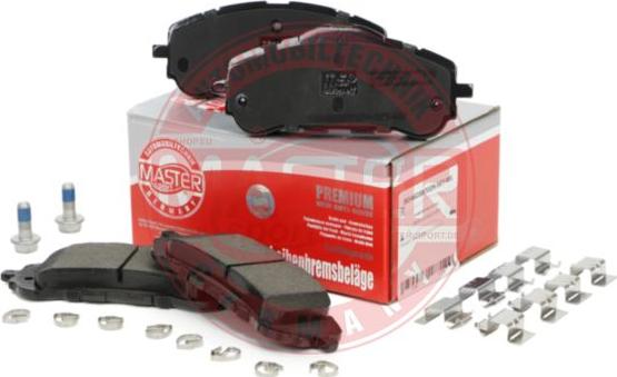 MASTER-SPORT GERMANY 13046038702N-SET-MS - Kit pastiglie freno, Freno a disco autozon.pro