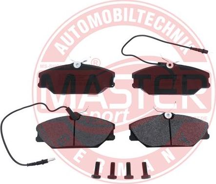 MASTER-SPORT GERMANY 13046029832N-SET-MS - Kit pastiglie freno, Freno a disco autozon.pro