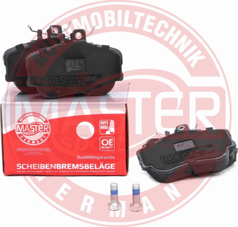 MASTER-SPORT GERMANY 13046029752N-SET-MS - Kit pastiglie freno, Freno a disco autozon.pro