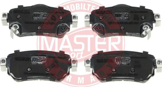 MASTER-SPORT GERMANY 13046026002N-SET-MS - Kit pastiglie freno, Freno a disco autozon.pro