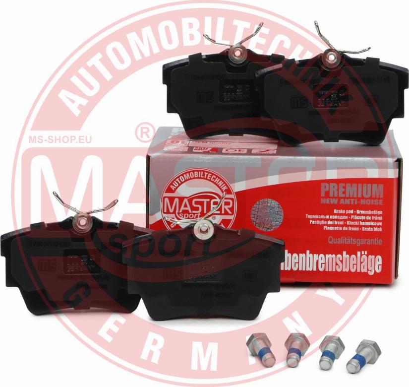 MASTER-SPORT GERMANY 13046028402N-SET-MS - Kit pastiglie freno, Freno a disco autozon.pro