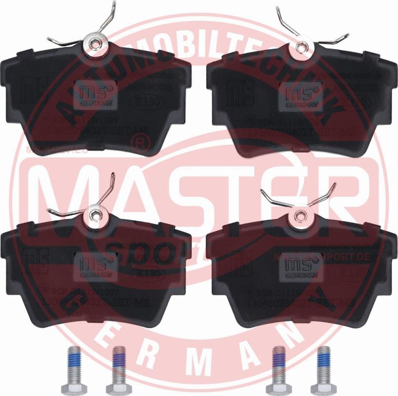 MASTER-SPORT GERMANY 13046028402T-SET-MS - Kit pastiglie freno, Freno a disco autozon.pro