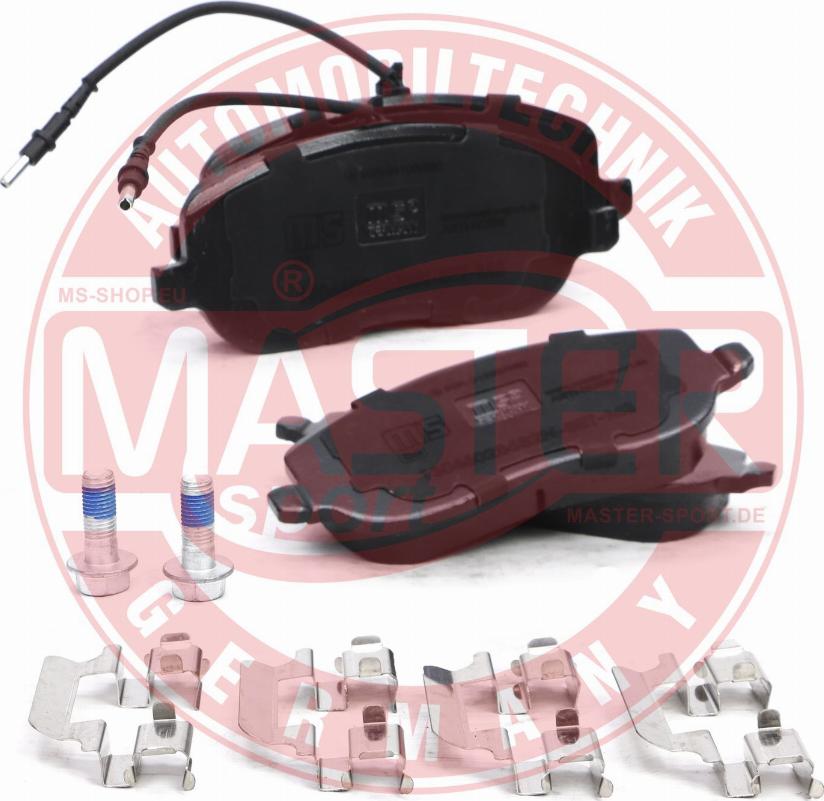 MASTER-SPORT GERMANY 13046028632N-SET-MS - Kit pastiglie freno, Freno a disco autozon.pro