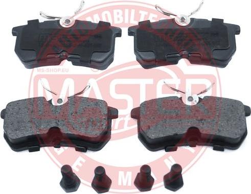 MASTER-SPORT GERMANY 13046028352N-SET-MS - Kit pastiglie freno, Freno a disco autozon.pro