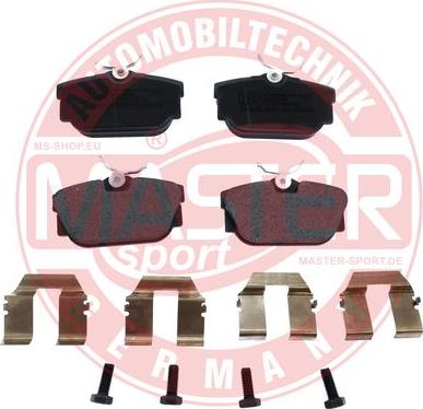 MASTER-SPORT GERMANY 13046028732N-SET-MS - Kit pastiglie freno, Freno a disco autozon.pro