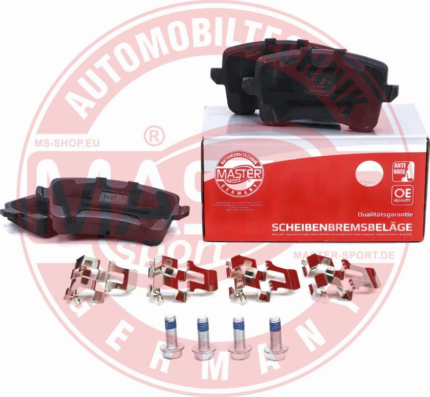 MASTER-SPORT GERMANY 13046027472N-SET-MS - Kit pastiglie freno, Freno a disco autozon.pro