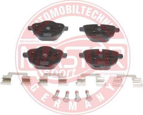 MASTER-SPORT GERMANY 13046027602N-SET-MS - Kit pastiglie freno, Freno a disco autozon.pro