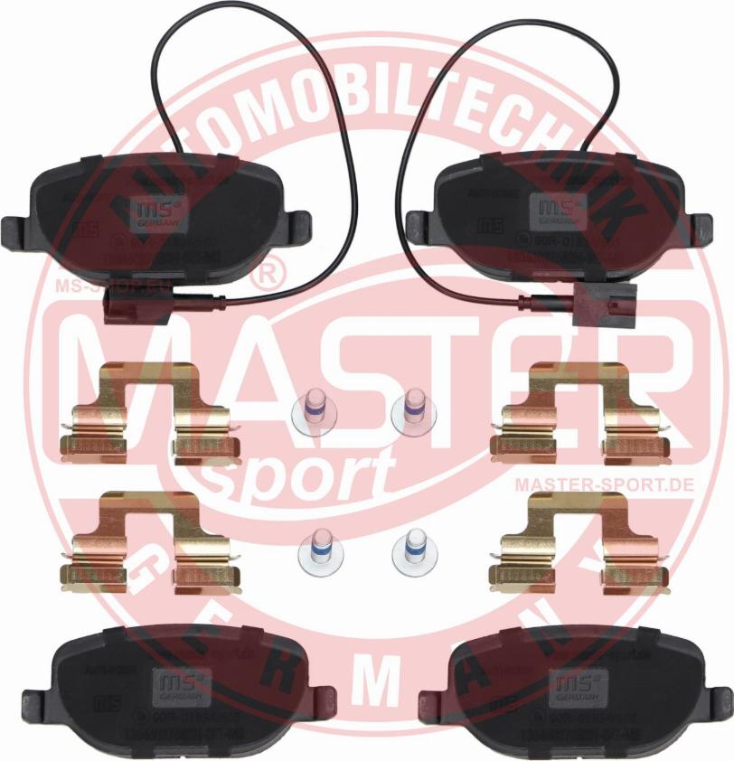 MASTER-SPORT GERMANY 13046027682N-SET-MS - Kit pastiglie freno, Freno a disco autozon.pro