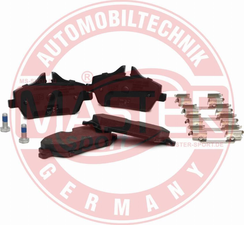 MASTER-SPORT GERMANY 13046027102N-SET-MS - Kit pastiglie freno, Freno a disco autozon.pro